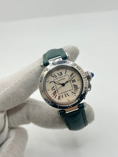 Montre Cartier Pasha - Montre automatique acier 36 mm 58 Facettes 1685