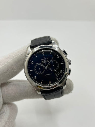 Montre Zenith El Primero - Montre chronographe automatique acier 58 Facettes 1605