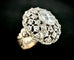 Bague 48 Bague Art nouveau en or jaune 18 carats et diamants 58 Facettes Bague 05