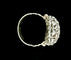 Bague 48 Bague Art nouveau en or jaune 18 carats et diamants 58 Facettes Bague 05