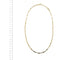 Collier Chimento - Collier à maillons forçat segmentés en or jaune 18 ct 58 Facettes 38777
