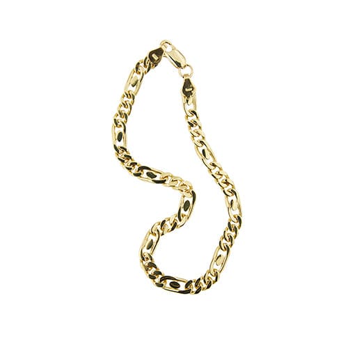 Bracelet Bracelet Figaro (maille 3+1) en or jaune 18 ct 58 Facettes 38801