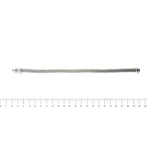Bracelet Fope Kaleida Flex-it - Bracelet maille popcorn en or blanc 18 ct 58 Facettes 38897