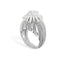 Bague 49 Sterlé - Bague à fils en platine et diamant 58 Facettes 248812