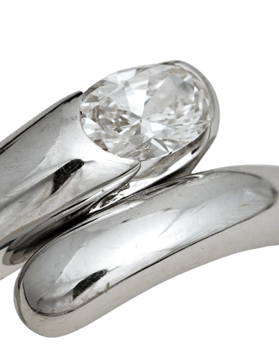 Bague 52.5 Bvlgari Astrea - Bague en or blanc 18K et diamant 58 Facettes Bvlgari Astrea