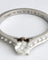 Bague 50 Cartier 1895 - Bague solitaire en platine 950 pavée de diamants 58 Facettes Cartier 1895 pave