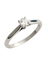 Bague 50 Cartier Solitaire 1895 - Bague solitaire en platine 950 avec diamant 0,24 ct 58 Facettes Cartier 1895 D