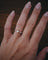 Bague 50 Cartier Solitaire 1895 - Bague solitaire en platine 950 avec diamant 0,24 ct 58 Facettes Cartier 1895 D