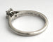 Bague 50 Cartier Solitaire 1895 - Bague solitaire en platine 950 avec diamant 0,24 ct 58 Facettes Cartier 1895 D