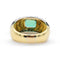 Bague Bague en or jaune ornée d'une émeraude colombienne de 1,80 carat et de diamants 58 Facettes 22526