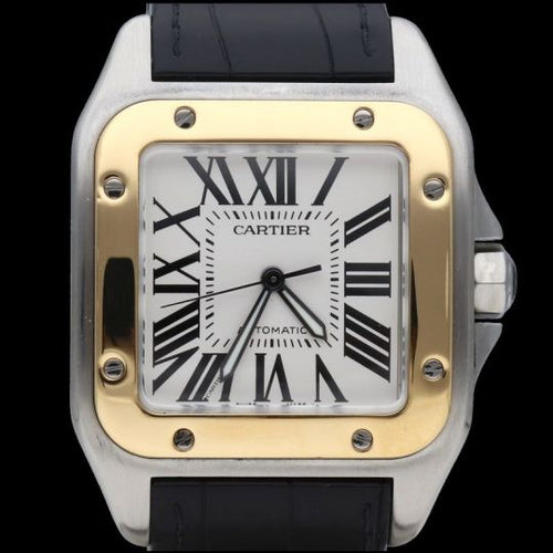 Montre Cartier Montre Santos 100Xl 58 Facettes MT45677
