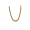 Collier Collier maille tressée en chute en or jaune 18 carats 58 Facettes Tre