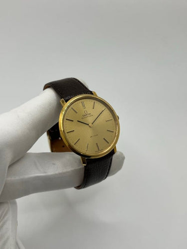 Montre Omega De Ville - Montre automatique acier 35,5 mm 58 Facettes 1735