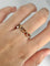 Bague 55 Messika Move Link - Bague pavée en or rose 18K et diamants 58 Facettes 1716