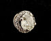 Pendentif Pendentif en or blanc 18 carats avec diamants 58 Facettes Pendentif 15