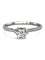 Bague 52 Solitaire - Bague en or blanc 18K et diamant 0,39 ct 58 Facettes 1737