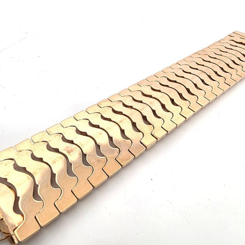 Bracelet Bracelet en or jaune 18 ct massif 58 Facettes BR ORO 18kt
