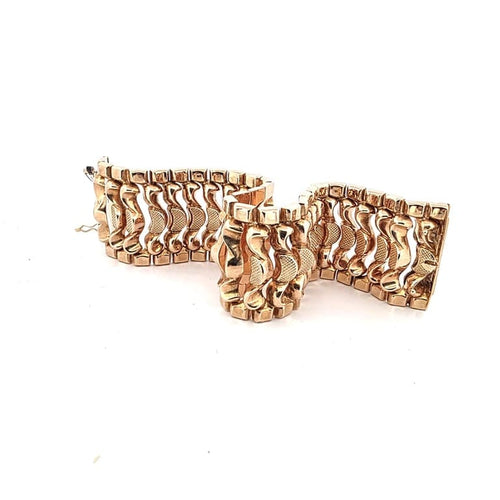 Bracelet Bracelet en or jaune 18 ct massif 58 Facettes BR ORO 18kt