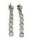 Boucles d'oreilles Boucles d'oreilles pendantes en or blanc 18K et diamants 2 ct 58 Facettes 1540