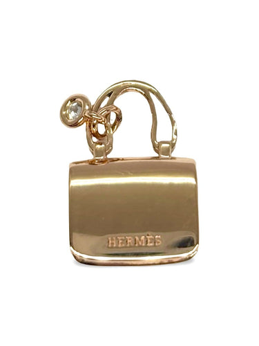 Pendentif Hermès Constance - Pendentif en or rose 18K et diamant 0,05 ct 58 Facettes 1720