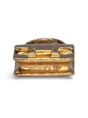 Pendentif Hermès Constance - Pendentif en or rose 18K et diamant 0,05 ct 58 Facettes 1720