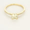 Bague 51 Bague Solitaire en or jaune et diamants 58 Facettes EDSR-3