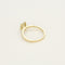 Bague 51 Bague Solitaire en or jaune et diamants 58 Facettes EDSR-3
