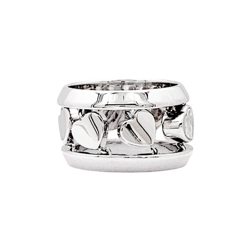 Bague 53 Bague Chopard, "Happy Diamond Amore", or blanc et diamant. 58 Facettes 35387