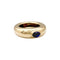 Bague 50 Bague Chaumet, "Anneau" en or jaune et saphir. 58 Facettes 35430