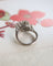 Bague 53 Bague cocktail en or blanc et platine avec diamants 58 Facettes A12072