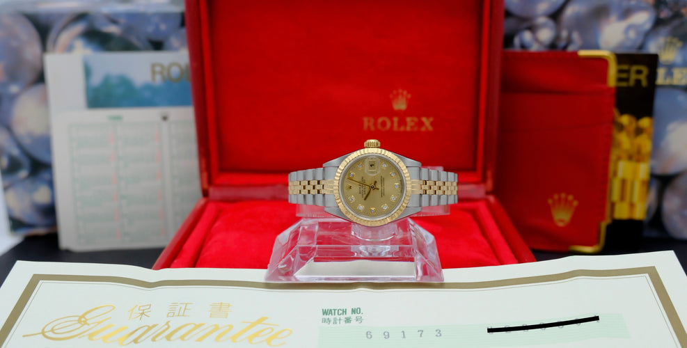 Montre Rolex Lady-Datejust 69173G - Montre femme 26 mm acier et or 58 Facettes ROL/LDJ/617