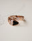 Bague 54 Bulgari Serpenti Viper - Bague en or rose, diamants et onyx 58 Facettes A11958
