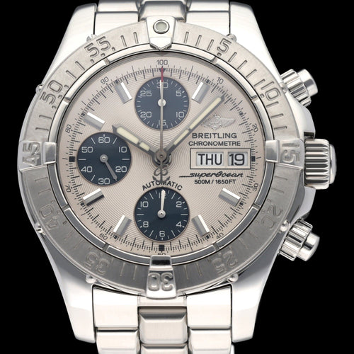 Montre Breitling Superocean Chronograph II A13340 - Montre automatique en acier 42 mm 58 Facettes BTL/SOC/117
