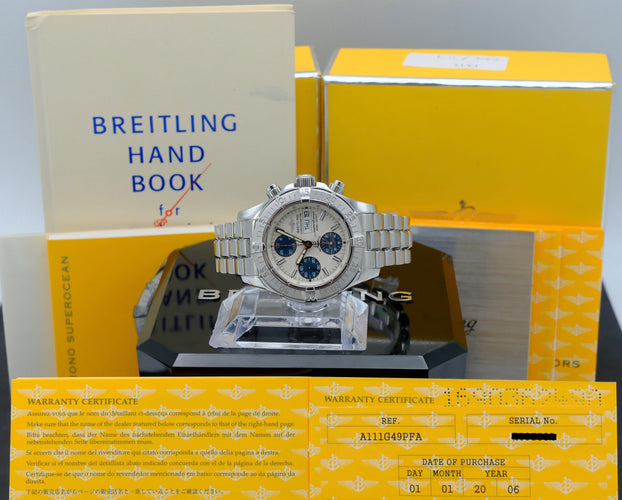 Montre Breitling Superocean Chronograph II A13340 - Montre automatique en acier 42 mm 58 Facettes BTL/SOC/117