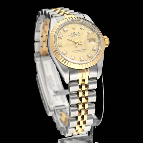 Montre Rolex Lady-Datejust - Montre femme réf. 69173G (1990) 58 Facettes ROL/LDJ/611