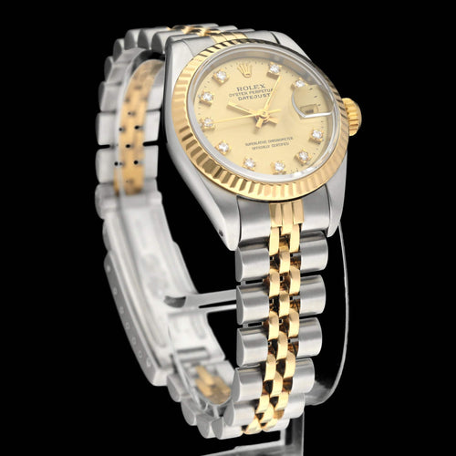 Montre Rolex Lady-Datejust - Montre femme réf. 69173G (1990) 58 Facettes ROL/LDJ/611