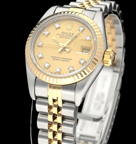 Montre Rolex Lady-Datejust - Montre dame réf. 69173G (1991) 58 Facettes ROL/LDJ/616