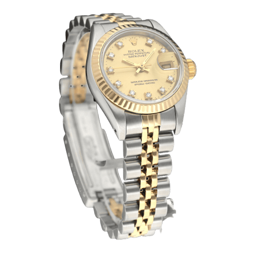 Montre Rolex Lady-Datejust - Montre femme réf. 69173G en or/acier, 1991 58 Facettes ROL/LDJ/612