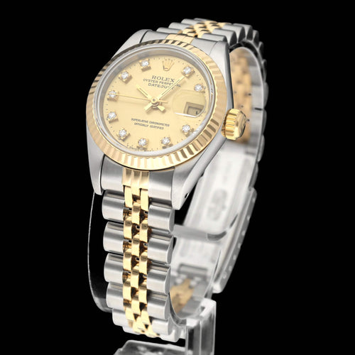 Montre Rolex Lady-Datejust - Montre femme réf. 69173G en or/acier, 1991 58 Facettes ROL/LDJ/612