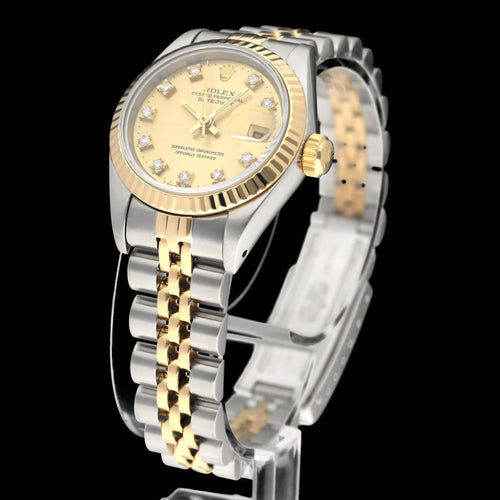 Montre Rolex Lady-Datejust - Montre femme réf. 69173G en or/acier, 1991 58 Facettes ROL/LDJ/612