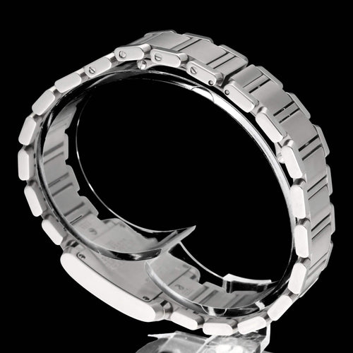 Montre Cartier Tank Française 2300 - Montre dame en acier, quartz (2003) 58 Facettes CRT/TNK/004