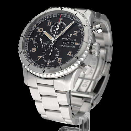 Montre Breitling Aviator 8 A13316 - Montre automatique en acier 43 mm 58 Facettes BTL/NVT/092