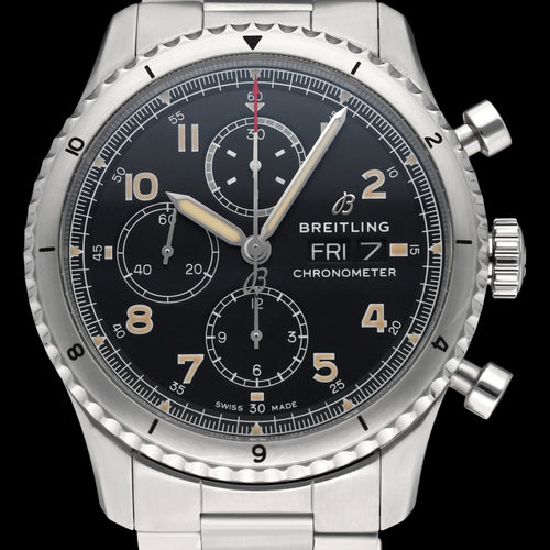 Montre Breitling Aviator 8 A13316 - Montre automatique en acier 43 mm 58 Facettes BTL/NVT/092