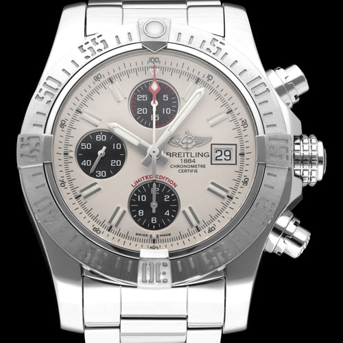 Montre Breitling Avenger II A13381 - Montre automatique 43 mm en acier 58 Facettes BTL/AVG/069