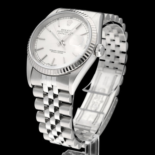 Montre Rolex Datejust 16234 - Montre automatique 36 mm en acier 58 Facettes ROL/DJ1/1358