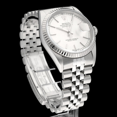 Montre Rolex Datejust 16234 - Montre automatique 36 mm en acier 58 Facettes ROL/DJ1/1358