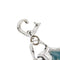 Pendentif Rosato Bags - Pendentif valise en or blanc 18 ct émaillé vert 58 Facettes 40718