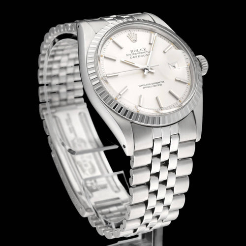 Montre Rolex Datejust 1603 - Montre automatique en acier 36 mm 58 Facettes ROL/DJ1/1355