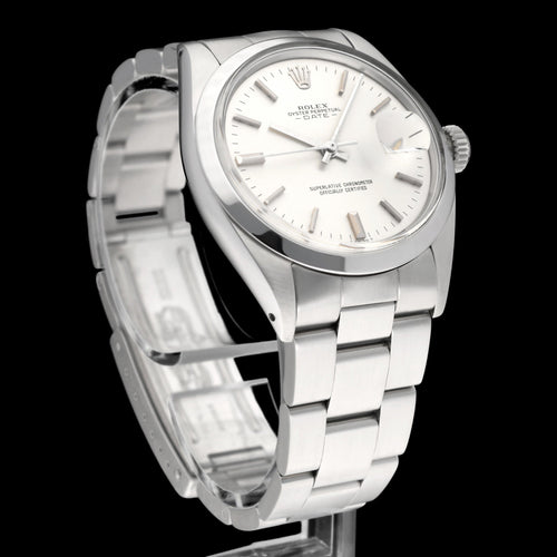 Montre Rolex Oyster Perpetual Date 1500 - Montre automatique en acier (1972) 58 Facettes ROL/OPD/294