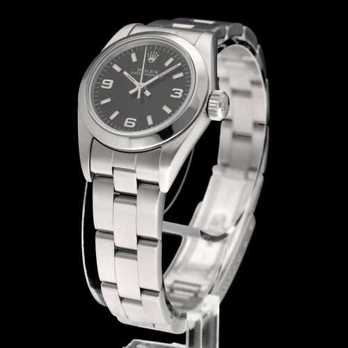 Montre Rolex Oyster Perpetual Lady 26 - Montre acier réf. 67180 (1995) 58 Facettes ROL/OOP/216